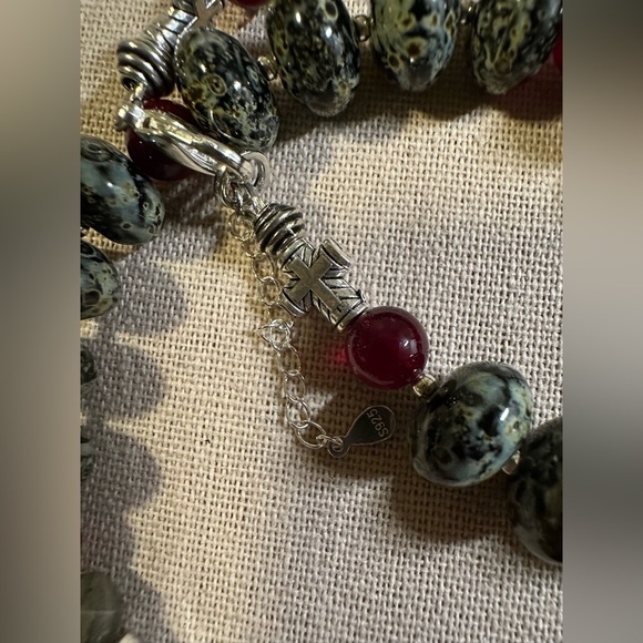 22-1/2 inch Glass bead Necklace NWOT - Picture 14 of 16